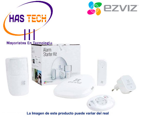 Kit De Alarma Wifi Ezviz Bs A Hub Sensor Pir Detector Mov Control